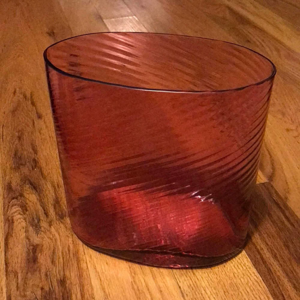Vintage Blown Glass Vase